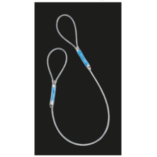 MAS Absturzsicherung Stahlseilschlinge Länge 1m