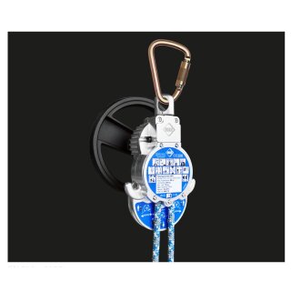 MAS Absturzsicherung Abseil-& Rettungsgerät Bison HUB in versch. Seillängen