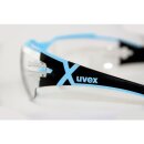 Uvex Schutzbrille pheos cx2 Bügelbrille 9198285 in schwarz/gelb