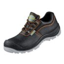 Wica *RAGUSA* Halbschuhe Rindleder schwarz/orange  Gr. 40