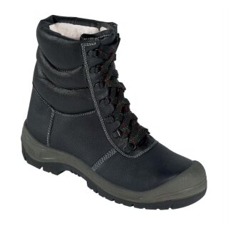 Feldtmann SAALFELD Winterschnürstiefel Leder schwarz Gr. 40