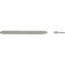 Triuso Schnürsenkel hellgrau, flach 120cm, 1 Paar