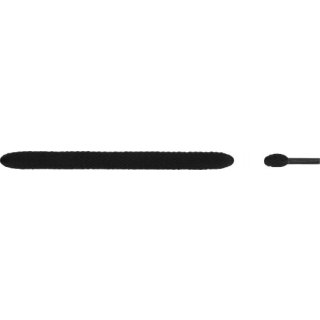 Triuso Schnürsenkel schwarz, flach 120cm, 1 Paar