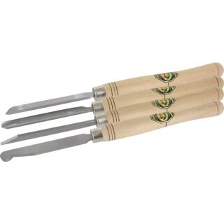 Triuso Drechslerbeitel-Satz 4-tlg. 300mm, Original "Kirschen"