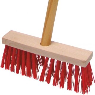 Triuso Kinder-Schneebesen, 20 cm rote Kunststoffborsten