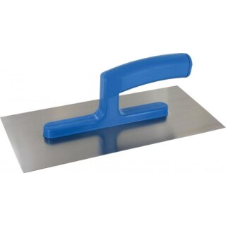 Triuso Glättekelle Kunststoffgriff, ungezahnt, rostfrei, 28x13cm