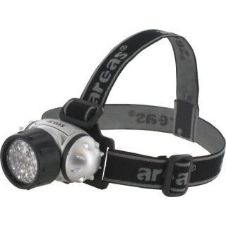 Triuso Stirnleuchte 19LEDs, Kopfband justierbar,inkl.3xAAA Batterie - Gefahrgut