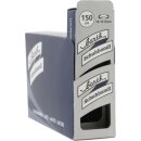 Triuso Schnürsenkel schwarz/orange 120cm, rund, 1 Paar