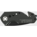 Triuso Rettungsmesser 150mm Edelstahl Alu-Griff mit Gurtschneider