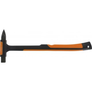 Triuso HM-Fliesenhammer spitz"Picard" 2K-Griff,Kopf+Stiel a. 1 Stück