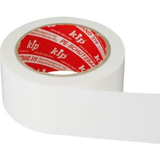 Triuso PE-Schutzband, Abdeckband,50mm 33m, glatt, weiß