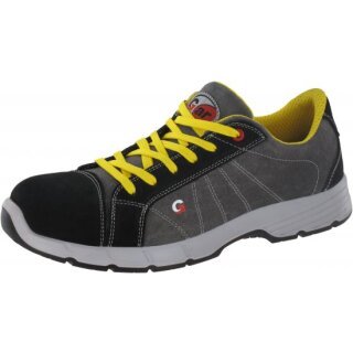 Triuso GAR S1-P Halbschuh versch. Größen, grau Comp.kappe,metallfrei,PU-Sohle