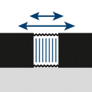 Triuso Latzhose grau Gr.42 250 GSM 100% Baumwolle