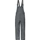 Triuso Latzhose grau Gr.44 250 GSM 100% Baumwolle