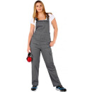 Triuso Latzhose grau Gr.44 250 GSM 100% Baumwolle