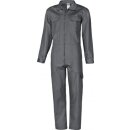 Triuso Overall grau Gr.64 250 GSM 100% Baumwolle