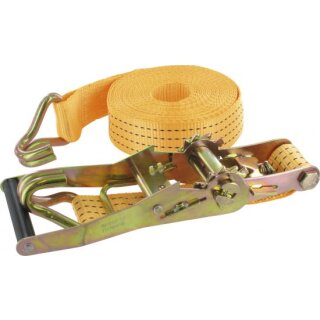 Triuso Zurrgurt 2-tlg,8m,50mm,2000daN Druckratsche, Spitzhaken