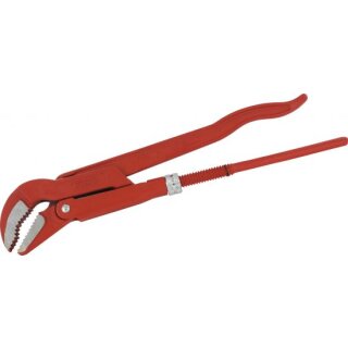 Triuso Eckrohrzange 45 , Abmess. 1,5" FORMB; geschwungene Backen