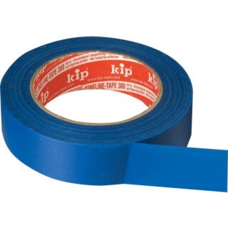 Triuso Gewebeband Fine Line,30mm, 50m blau, abkleben von Rundungen