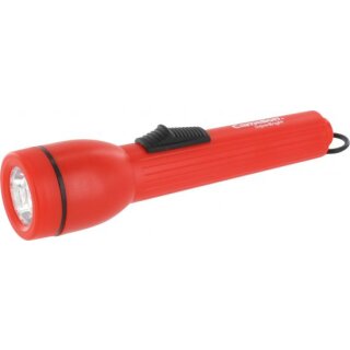 Triuso LED-Taschenlampe 35Lumen 2xAA, Gelb, Rot, Blau, Schwarz - Gefahrgut