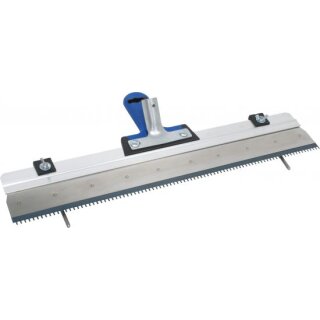 Triuso Stehrakel m. Höhenverst.,560mm rostfrei, Stielhalter, R2-Zahn