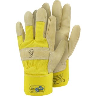 Triuso Rindvollleder-Handschuh Gr.10 Doppelnaht, Premium-Qualität