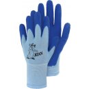 Triuso Kinderstrickhandschuh Gr.4, blau, Nylon mit...