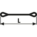 Triuso Hebeband 1t, 2m, violett Polyester, 2-lagig