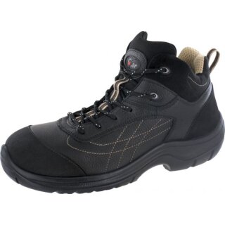 Triuso GAR S3 Stiefel, versch. Größen, schwarz Comp.kappe,metallfrei,PU-Sohle