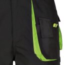 Triuso Bundhose schwarz/grün Gr.42 270gr. 65% Polyester / 35% BW