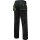 Triuso Bundhose schwarz/grün Gr.42 270gr. 65% Polyester / 35% BW
