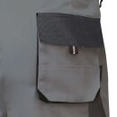 Triuso Bundhose grau/schwarz Gr.52 270gr. 65% Polyester / 35% BW