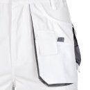 Triuso Bundhose weiß/grau Gr.102 270gr. 65% Polyester / 35% BW