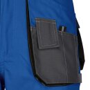 Triuso Hose kurz blau/grau Gr.64 270gr. 65% Polyester / 35% BW