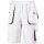 Triuso Hose kurz weiß/grau Gr.66 270gr. 65% Polyester / 35% BW