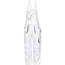 Triuso Latzhose weiß/grau Gr.106 270gr. 65%...