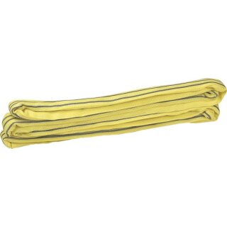Triuso Rundschlinge 3t, 3m, gelb aus Polyester als Endlosstrang