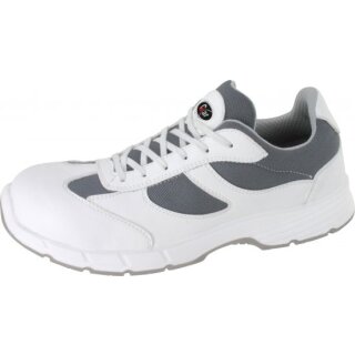 Triuso Halbschuh weiß, TRANI versch. Größen S3 metallfrei