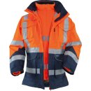 Triuso Warnschutz-Kontrast-Parka Orange,Gr.M,VWJK05B +...