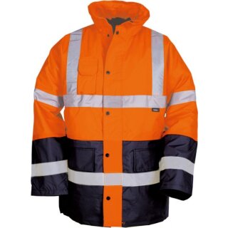 Triuso Warnschutz-Kontrast-Parka versch. Farben und Größen,100% Poly, VWJK05