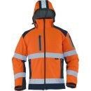 Triuso Kontrast-Softshelljacke,Orange 100% Poly, Gr.M,...