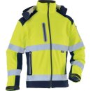 Triuso Kontrast-Softshelljacke, Gelb 100% Poly, Gr.L,...