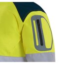 Triuso Kontrast-Softshelljacke, Gelb 100% Poly, Gr.L, VWJK177