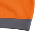 Triuso Warnschutz-Sweatjacke, Orange 65% Poly 35% BW,Gr.XXL, VWFC14