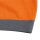 Triuso Warnschutz-Sweatjacke, Orange 65% Poly 35% BW,Gr.XXL, VWFC14