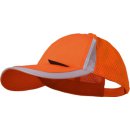 Triuso Warnschutz-Kappe, Orange 100 % Polyester, VWOT229