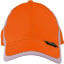 Triuso Warnschutz-Kappe, Orange 100 % Polyester, VWOT229