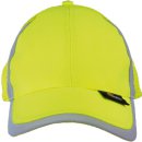 Triuso Warnschutz-Kappe, Gelb 100 % Polyester, VWOT229