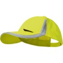 Triuso Warnschutz-Kappe, Gelb 100 % Polyester, VWOT229