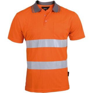 Triuso Warnschutzpoloshirt, versch. Farben und Größen Coolpass, VWPS01A